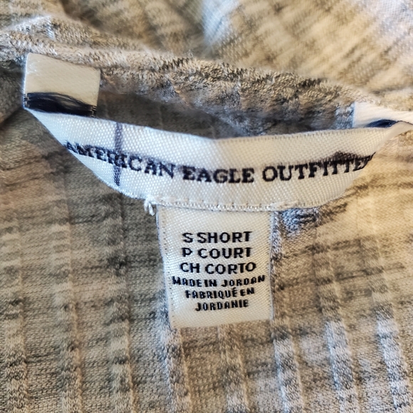 AE Grey One Shoulder Dress - Picture 3 of 4